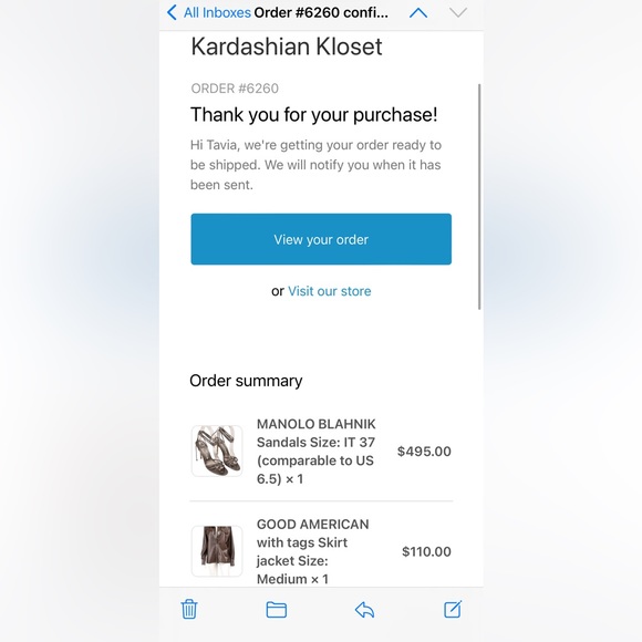 Good American - so soft!! Was Kris Jenner’s! - Picture 2 of 5